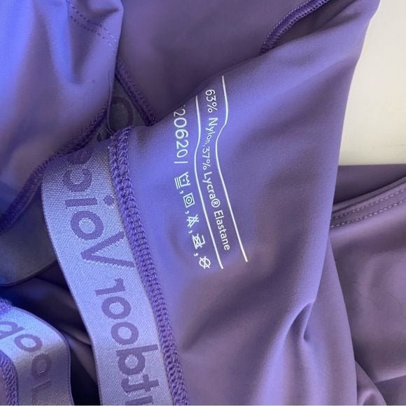 Outdoor Voices || One Shoulder Exercise Dress Lavender Purple XL