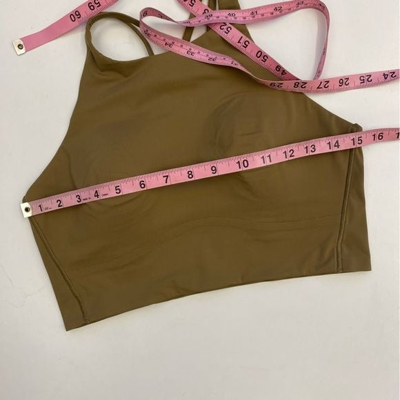 Lululemon || Like a Cloud Longline Bra Light Support, B/C Cup Bronze Green 12 ?