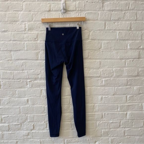 Lululemon || Wunder Under High-Rise Tight 25" Full-On Luxtreme True Navy 4