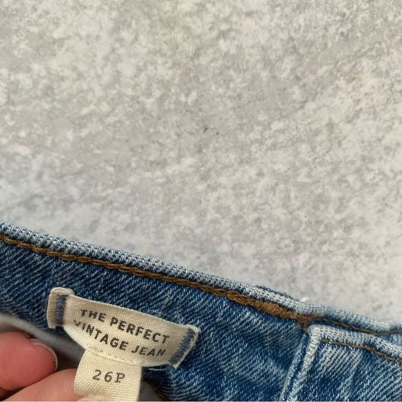 Madewell || Perfect Vintage Jeans Cutoff Shorts Denim 26P