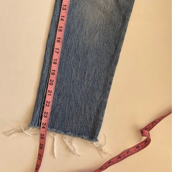 Madewell || Petite Mid-Rise Perfect Vintage Jean in Enmore Wash Blue 24P 24