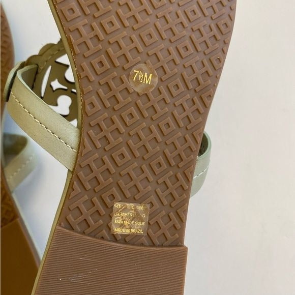 Tory Burch || Miller Scallop Sandal Sage Light Green NWOB 7.5