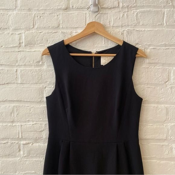 Kate Spade || Sicily Sleeveless Little Black Dress 8