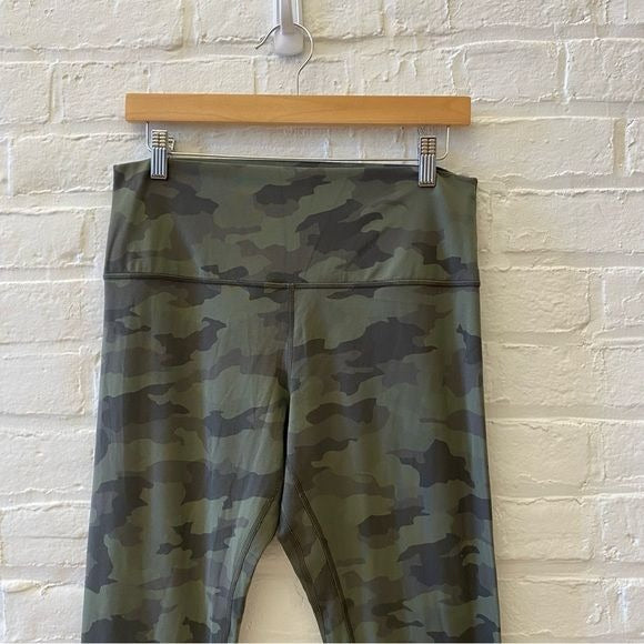 Lululemon || Align High Rise 28" Pant Nulu Heritage 365 Camo Green Twill 12