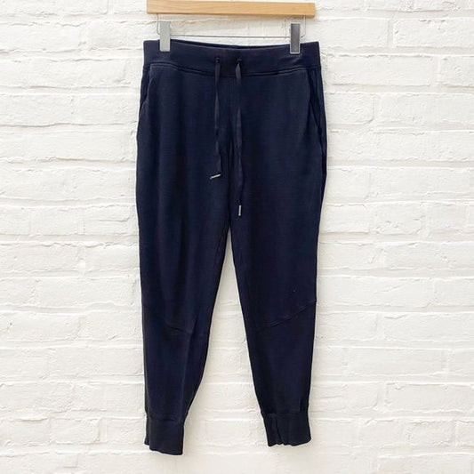 Lululemon || More Than Modal Pant Black Jogger Lounge 8