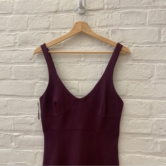 Aritzia || Babaton Marsden Dress Pencil Bodycon Burgundy Red 6 NWT