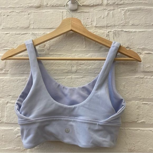 Lululemon || Align Reversible Bra Light Support A/B CupBlue Linen Both Sides 8