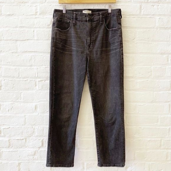 Madewell || The Perfect Vintage Jean in Sumner Wash Black Gray 31