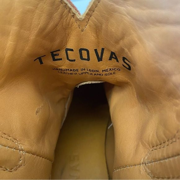 Tecovas || The Lucy Short Suede Western Cowboy Boots in Desert Rose Pink 8.5