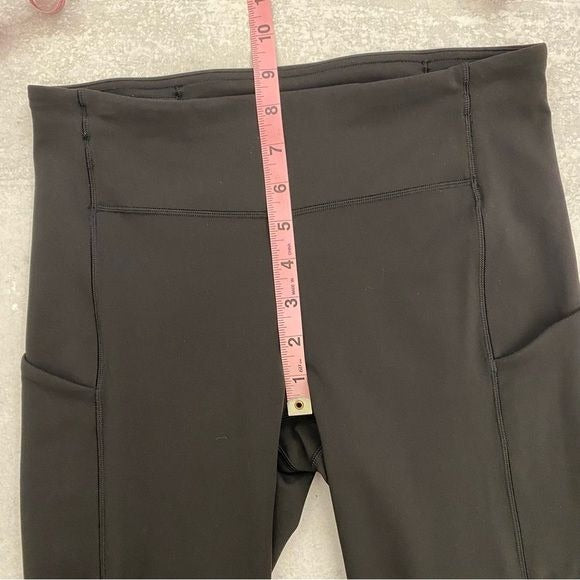 Lululemon || Speed Up Crop 21” Solid Black 6