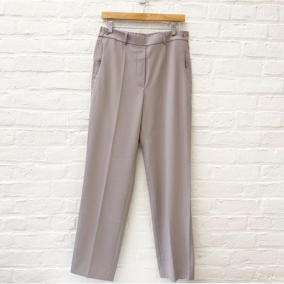 Helmut Lang || Twill Tapered Pants Trousers Gray Lavender 8