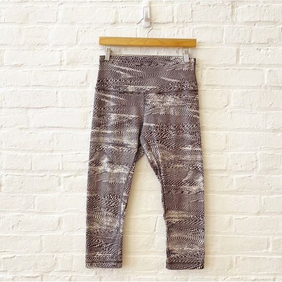 Lululemon || Align Crop 21" Swerve Vapor Metal Grey 8