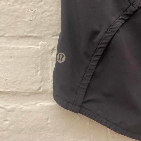 Lululemon || Run Times Short II 4" Black 6