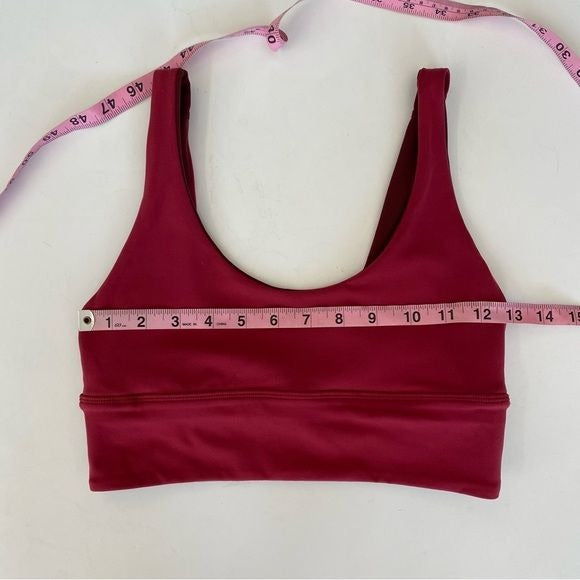 Lululemon || Align Reversible Bra in Pomegranate / Red Merlot 6