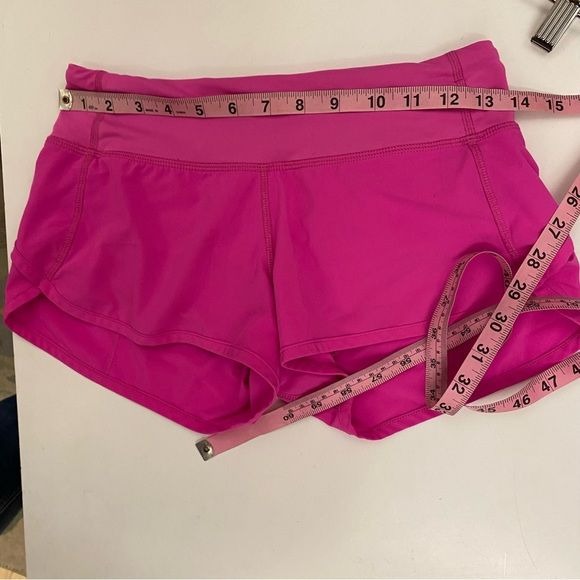 Lululemon || Speed Short *4-way Stretch 2.5" Pow Pink Hot Pink 2