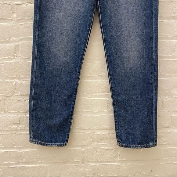 Madewell || The Momjean in Downey Wash Mom Jean Blue 26 NWT