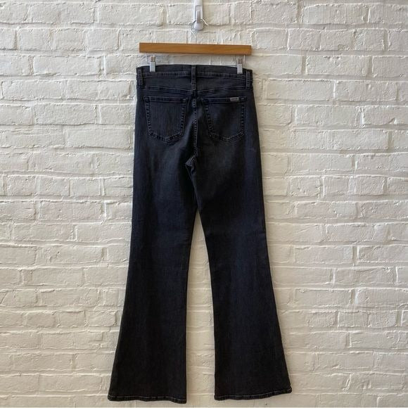 Joe's Jeans || Damiana The Molly High-Rise Flare Leg Jean Washed Black Gray 29