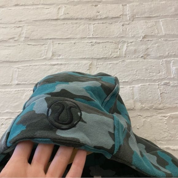 Lululemon || Scuba Full-Zip Hoodie Heritage 365 Camo Tidewater Teal Multi 6