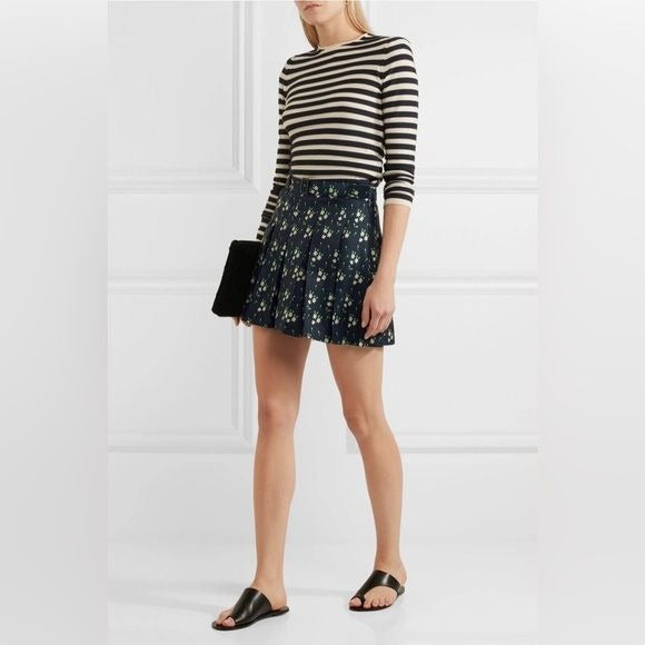 A.P.C. || Soho Pleated Silk Shorts Skirt Look 40 US 8