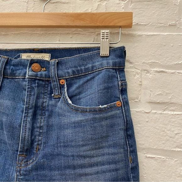 Madewell || The Perfect Vintage Crop Jean in Cassie Wash Blue 25