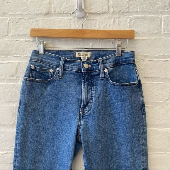 Madewell || The Mid-Rise Perfect Vintage Jeans in Knowland Wash Blue 26