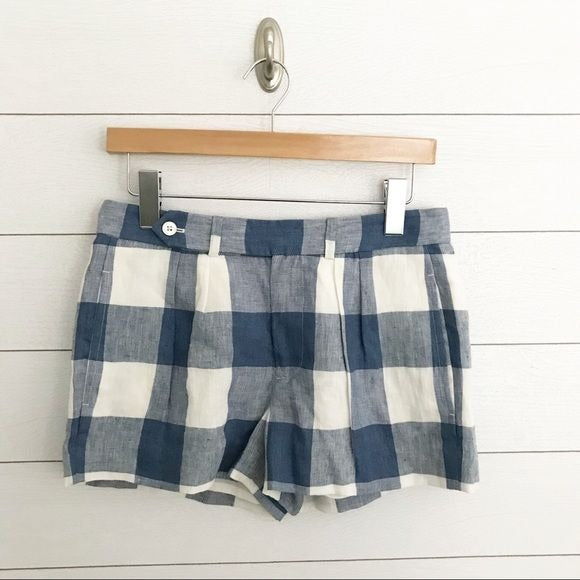 Ralph Lauren || Arquette Checked Shorts Seablau 2