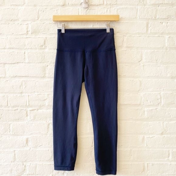 Lululemon || Wunder Train High-Rise Crop 23" True Navy 6