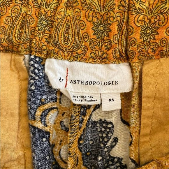 Anthropologie Kennedy Paperbag Tie Floral Bohemian Shorts XS