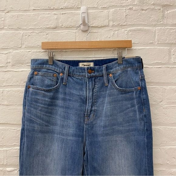 Madewell || Perfect Vintage Jean in Silverleaf Wash Retro Pocket Edition Blue 32