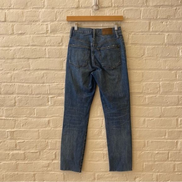 Madewell || The Perfect Vintage Jean Comfort Stretch Edition Blue 24