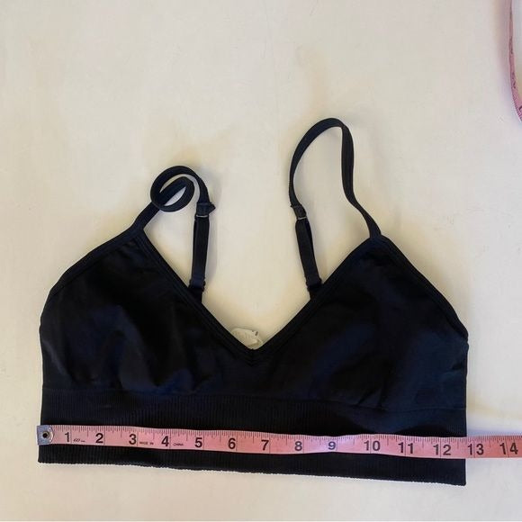 Lululemon || Ebb To Street Bra II Adjustable Straps Solid Black 8