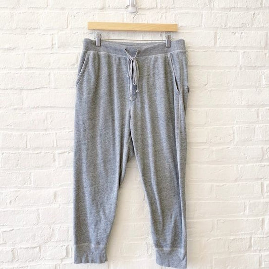 Nili Lotan || Nolan Jogger Pants Sweatpants Heather Gray Large