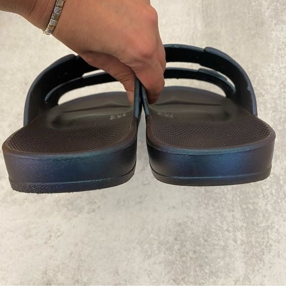 Freedom Moses || Metallic Navy Fancy Twilight Slides 40 / 41