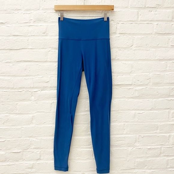 Lululemon || Align Pant Full Length Special Edition Pocket 28" Carbon Blue 6