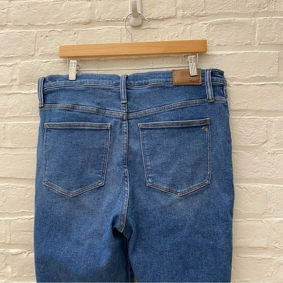 Madewell || Stovepipe Straight Jeans in Manchester Wash Blue 32