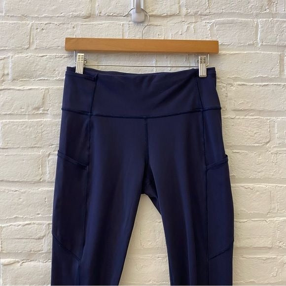 Lululemon || Fast And Free 7/8 Tight Midnight Navy Nulux 8