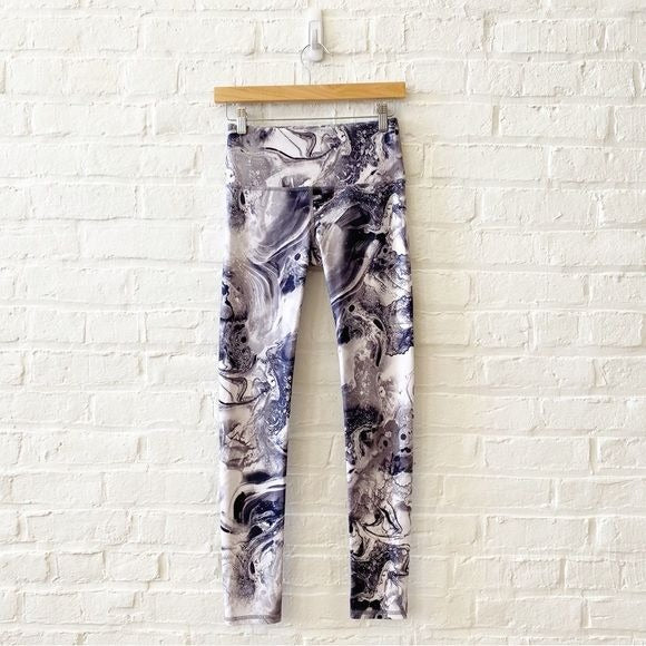 Noli || Marble Gray Active Leggings Small