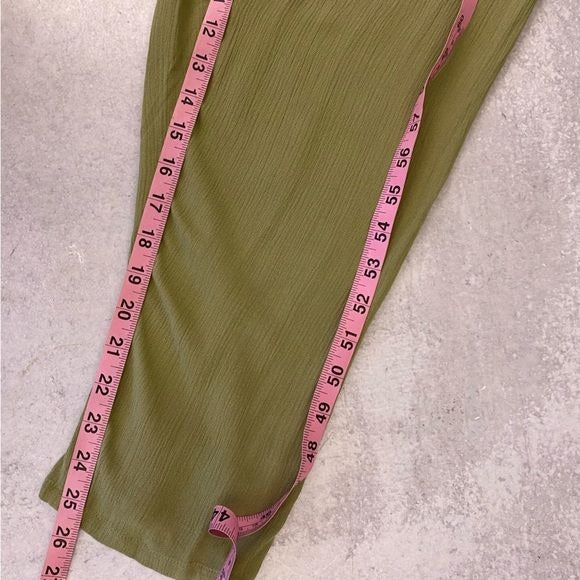 eberjey || Hudson Breezy Weave Beach Pant in Pear Green Medium