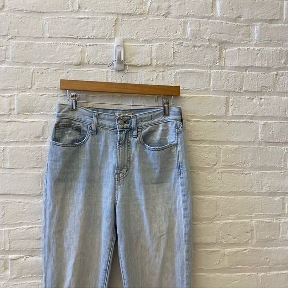 Madewell || Perfect Vintage Jean in Fitzgerald Wash Light Blue 26 Tall