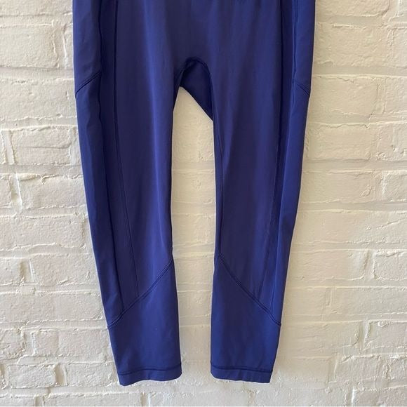 Lululemon || All The Right Places Crop II Emperor Blue 8