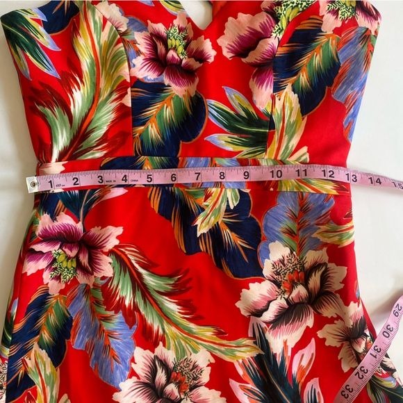 Revolve || NBD x Naven Twins Sydney Floral Tropical Asymmetrical Mini Dress XS