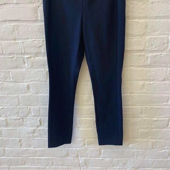 Rag & Bone || Simone Slim Stretch Dress Pants Ankle Back Zip Navy Blue 6