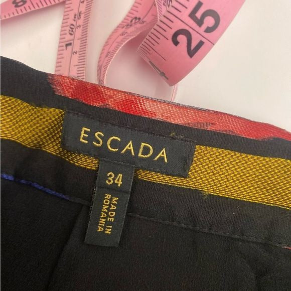 Escada || Reedy Silk Blend Maxi Skirt Runway Collection 34 US 4