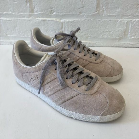 Adidas || Gazelle Switch And Turn Grey Suede Sneakers