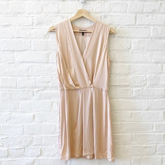 Rag & Bone || Victor Dress Silk Sleeveless Dusty Rose Pink XS