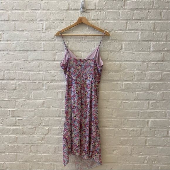 BCBGeneration || Floral Gathered Slip Dress Sundress 12