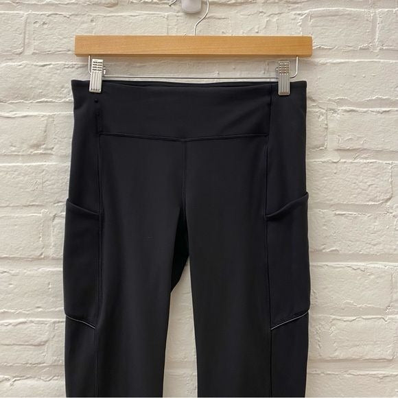 Lululemon || Speed Up Crop 21” Solid Black 6