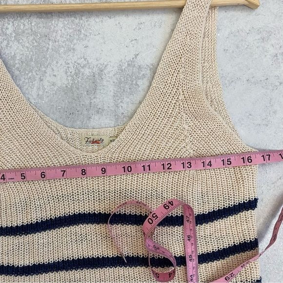 Faherty || Out East Sweater Knit Tank Ivory Medium