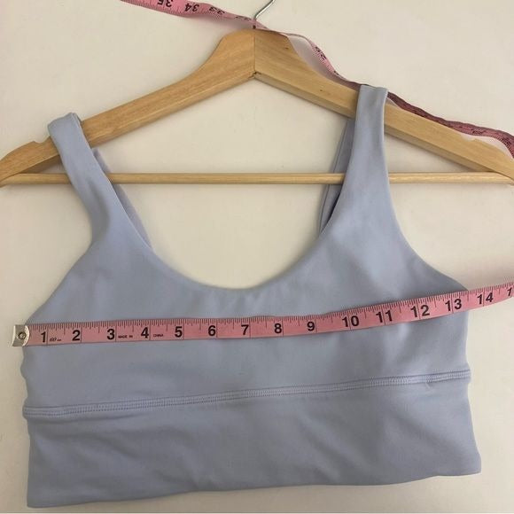 Lululemon || Align Reversible Bra Light Support A/B CupBlue Linen Both Sides 8