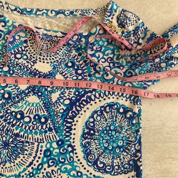 Lilly Pulitzer || Sophie Resort White Midnight Blues UPF Medium